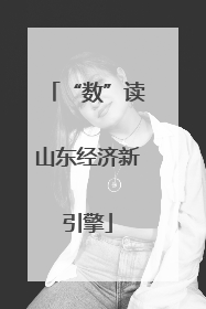 “数”读山东经济新引擎