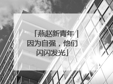 燕赵新青年｜因为自强，他们闪闪发光