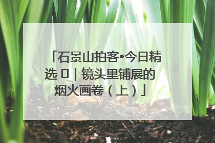 石景山拍客•今日精选 ㉓｜镜头里铺展的烟火画卷（上）
