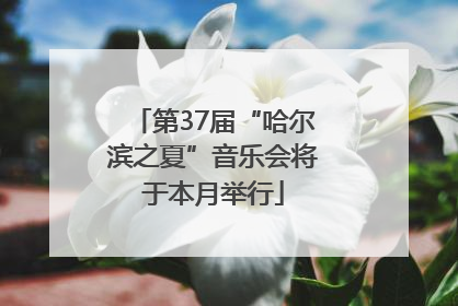 第37届“哈尔滨之夏”音乐会将于本月举行