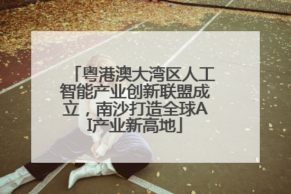 粤港澳大湾区人工智能产业创新联盟成立，南沙打造全球AI产业新高地
