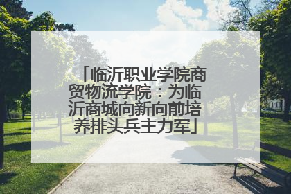 临沂职业学院商贸物流学院：为临沂商城向新向前培养排头兵主力军