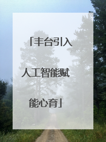丰台引入人工智能赋能心育