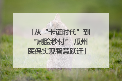 从“卡证时代”到“刷脸秒付” 瓜州医保实现智慧跃迁