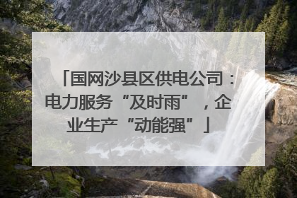 国网沙县区供电公司：电力服务“及时雨”，企业生产“动能强”