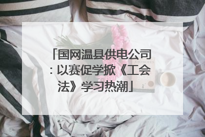 国网温县供电公司：以赛促学掀《工会法》学习热潮