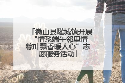 微山县驩城镇开展“情系端午邻里情 粽叶飘香暖人心”志愿服务活动