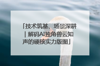 技术筑基、场景深耕｜解码AI独角兽云知声的硬核实力版图