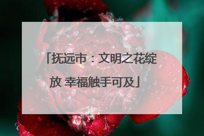 抚远市：文明之花绽放 幸福触手可及