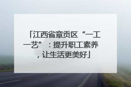 江西省章贡区“一工一艺”：提升职工素养，让生活更美好