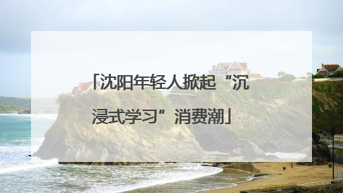 沈阳年轻人掀起“沉浸式学习”消费潮