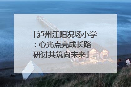 泸州江阳况场小学：心光点亮成长路 研讨共筑向未来