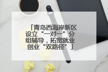 青岛西海岸新区设立“一对一”分组辅导，拓宽就业创业“双路径”