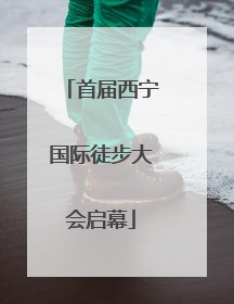 首届西宁国际徒步大会启幕