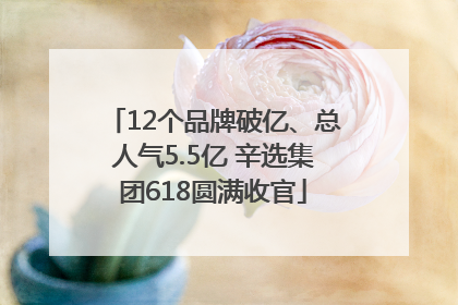 12个品牌破亿、总人气5.5亿 辛选集团618圆满收官