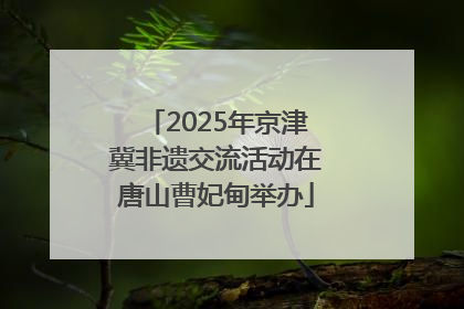 2025年京津冀非遗交流活动在唐山曹妃甸举办